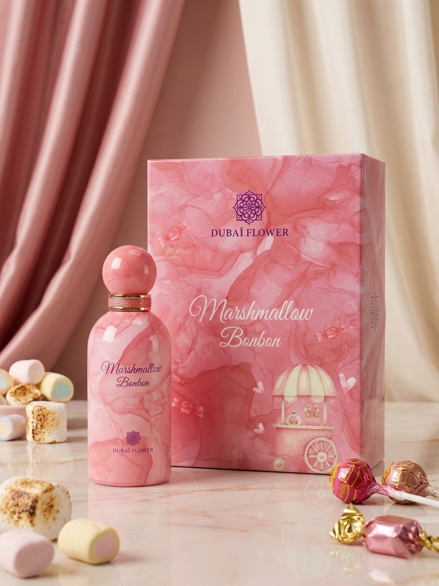 Dubaï Flower - Marshmallow Bonbon