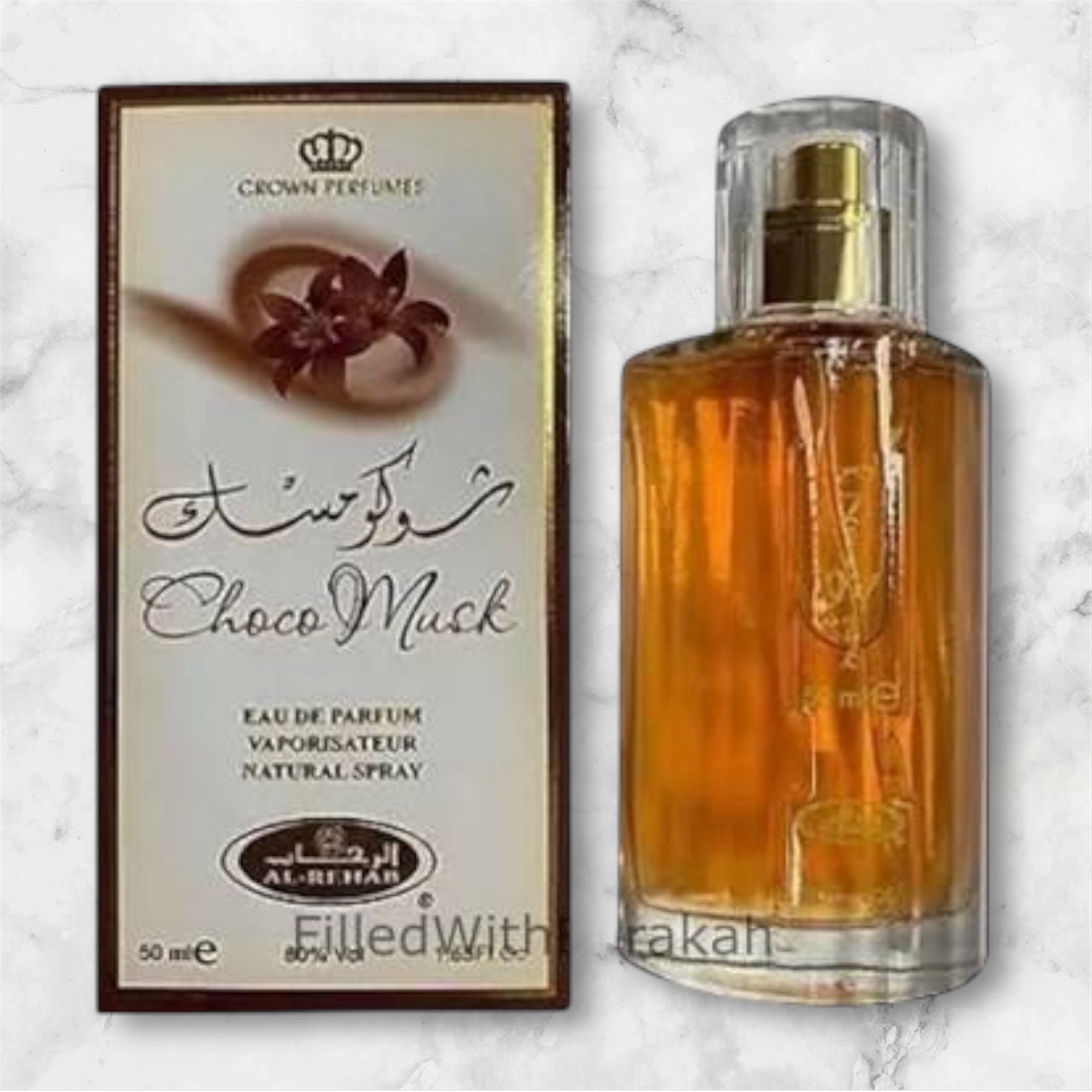 Choco Musk 50 ml Eau De Parfum pour homme et femme | Chocolate Musk par Jannat Aromas