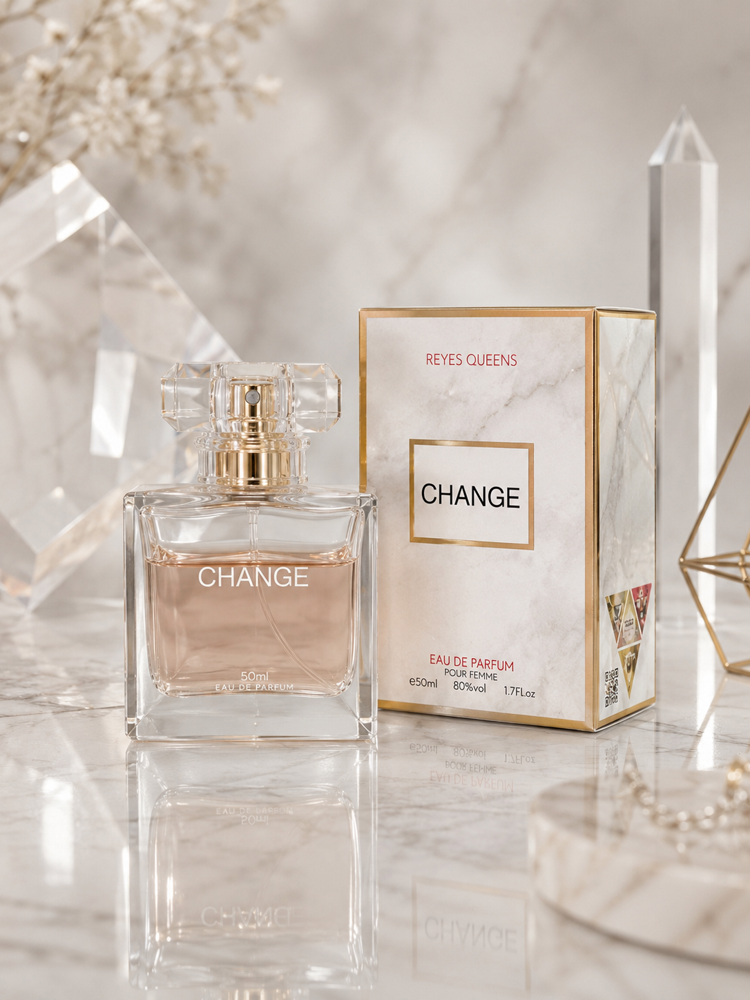 Eau de Parfum "CHANGE" par REYES QUEENS