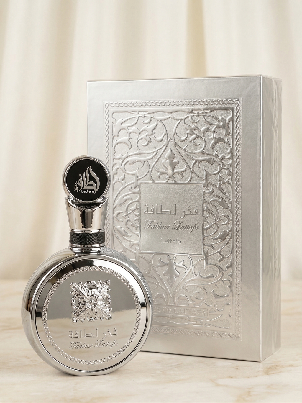 Eau de Parfum FAKHAR LATTAFA (Silver Edition) – 100ml