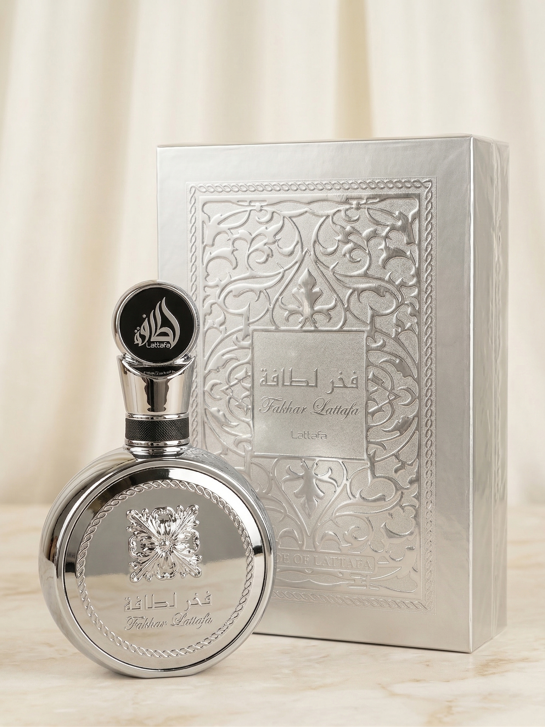Eau de Parfum FAKHAR LATTAFA (Silver Edition) – 100ml
