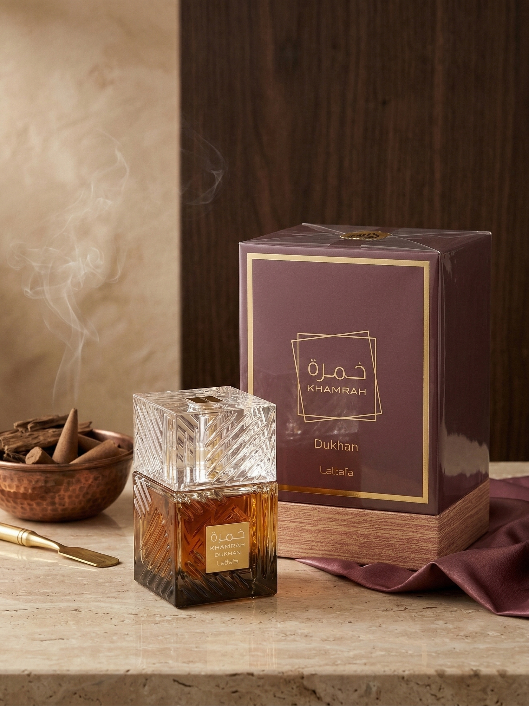 KHAMRAH DUKHAN par Lattafa – 100ml