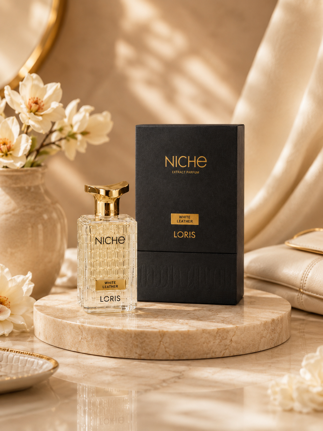 Niche Extract Parfum "White Leather" par LORIS